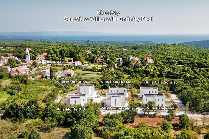 Sea View Villa Cala Royal Krnica Bagian luar foto